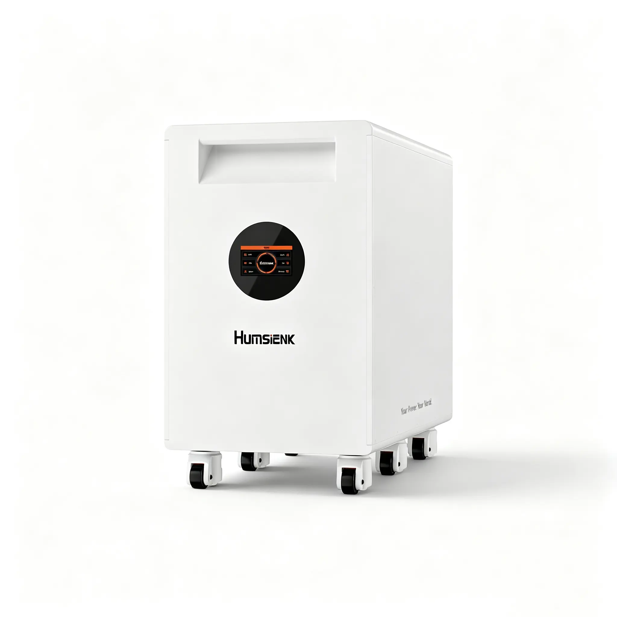 【32kWh Battery】Humsienk 48V628Ah- Offgrid power & Solar System Compatible, Bluetooth, Active Balancing,  200A BMS, LCD Monitor, Grade A Cells, 6000+ Cycles, 10-Year Lifespan for Home Energy Storage