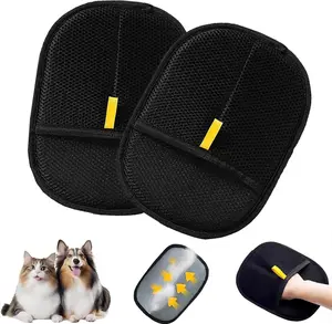 Pet Hair Remover, Electrostatic Pet Hair Removal Gloves, Reusable Cat&Dog Hair Remover for Couch, Furniture, Carpet, Car Seat.