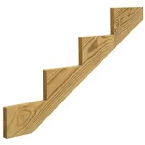 47.5 in. 4-Step Stair Stringer