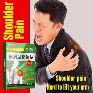3-Pack Shoulder Pain Relief Patches — Relieves shoulder stiffness and pain, helps with limited range of motion and difficulty lifting arms; gentle, soothing texture; a daily care product for shoulder muscles and bones.