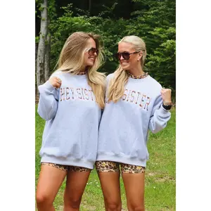 Hey Sis Duck Camo Mockneck Sweatshirt