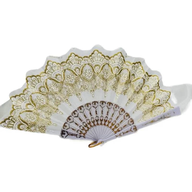 12pcs Hand Fans Recuerdos For Quinceañera Abanicos De Mano Handfans Wedding Sweet 16 Party Favors Floral Design One Sided 8x13 38 Inches