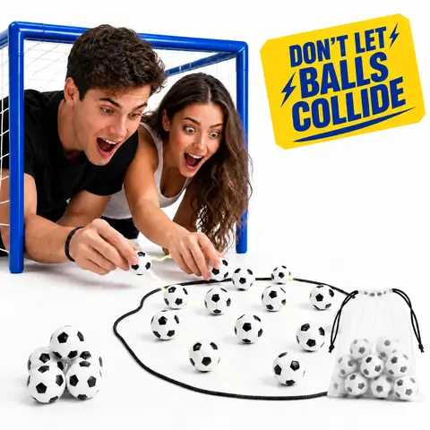 Magnetic Chess Game – 2026 Upgraded Soccer Strategy Board Game with 20 Magnets, 2-Player Family Fun for Kids & Adults, Travel-Friendly Party Game, Christmas Gift Idea