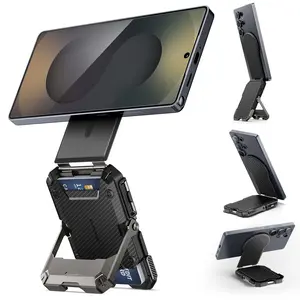 SUPCASE for MagSafe Wallet, Magnetic Wallet for Men, [5-Card Holder] [Adjustable Stand] [RFID Blocking] Phone Card Holder Tripod for Samsung Galaxy S25, Google Pixel 10 and iPhone 17/16/15/14