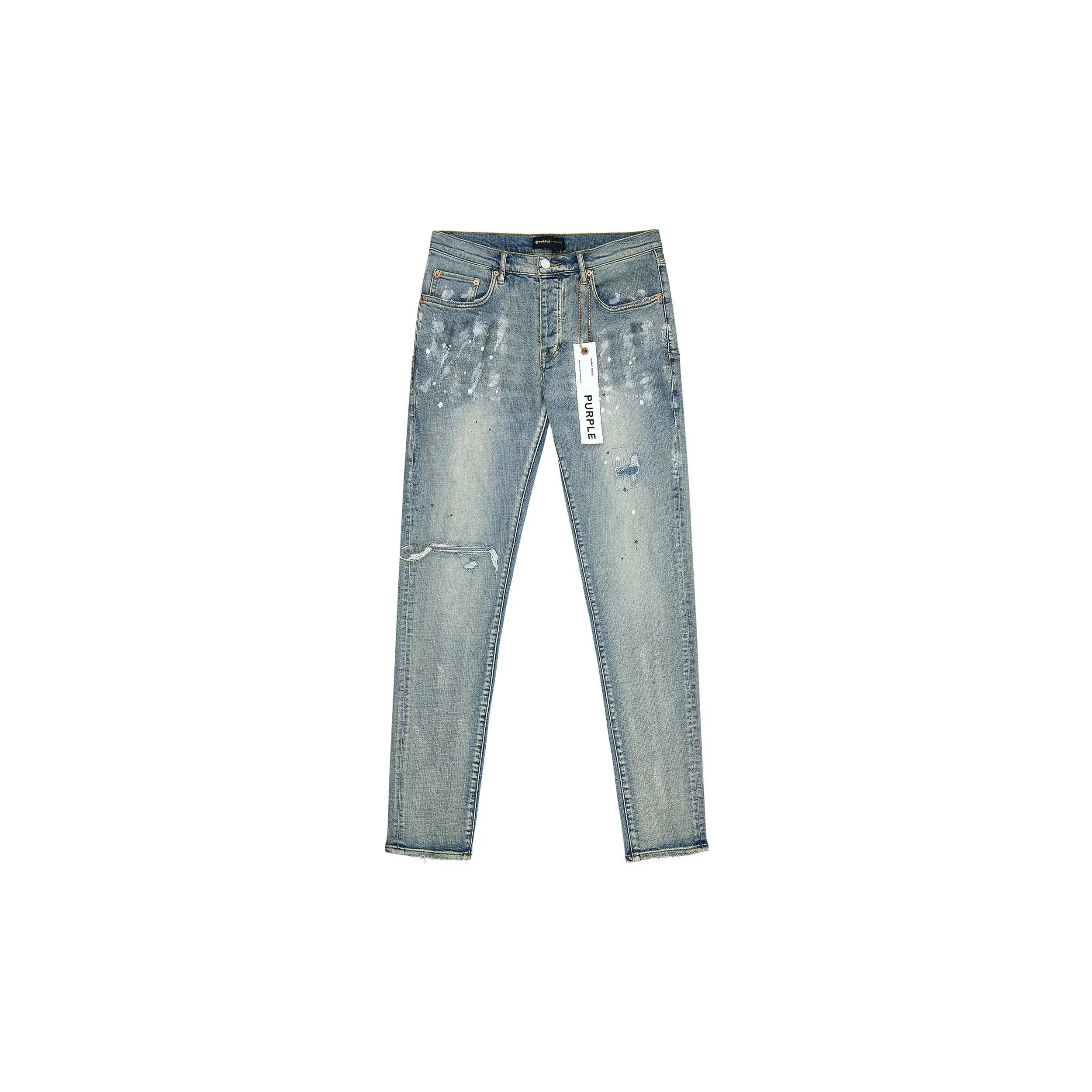 P001 Light Indigo Paint Blowout
