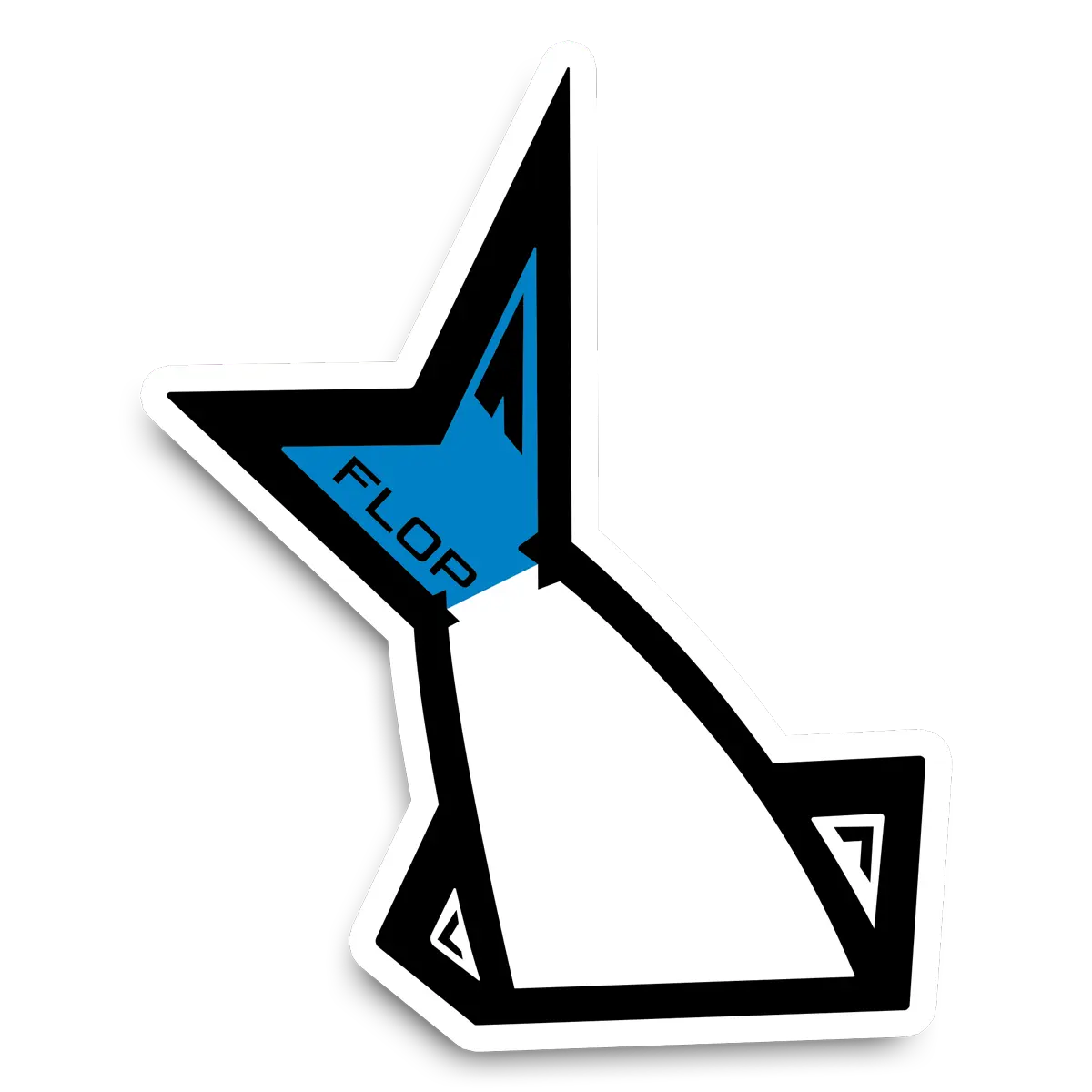 FLOP OG Logo Fishing Decal