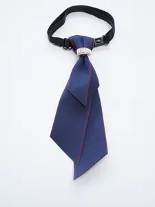 High-End Style Collar Accessory, No-Sew Design, Unisex College Wind Shirt Tie, Versatile for Commuting and Parties