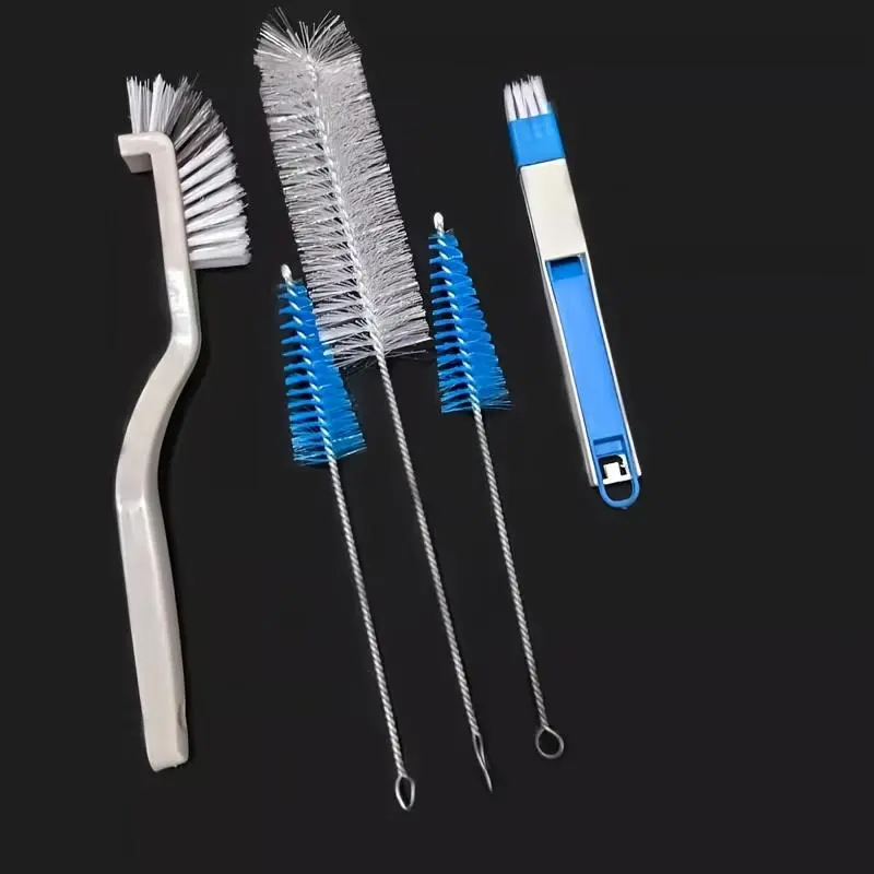 Air conditioner cleaning brush set, suitable for living room and bedroom, including air conditioner ventilation brush, gap brush, fan brush, air conditioner cleaning tools | ventilation brush | flexible cleaning tools