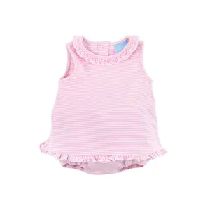 Pink Stripe Skirt Bubble - Soft Knit Outfit for Baby & Toddler Girls