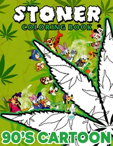 Valentine Day Gift  Stoner Coloring Book: 41+ Retro-Inspired Psychedelic & Trippy Coloring Pages for Stress Relief and Relaxation, The Ideal Gift for Weed Lovers and Cartoon Enthusiasts
