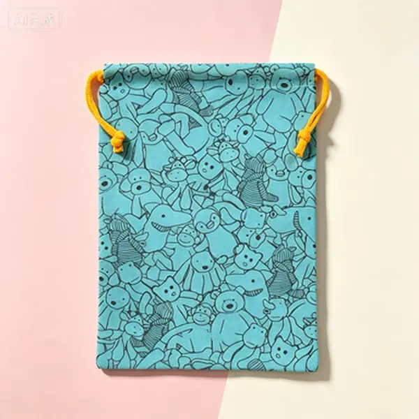 Eco-friendly Non-woven Drawstring Bag Animal Design Holiday Gift Pouches