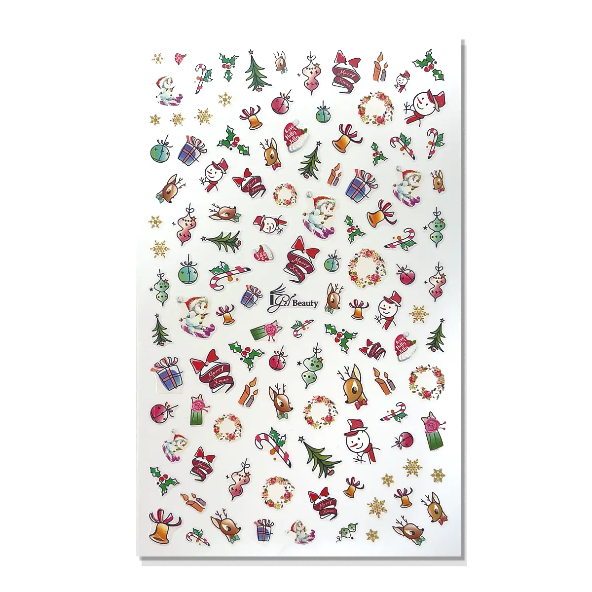 Nail Art Stickers - Christmas 54