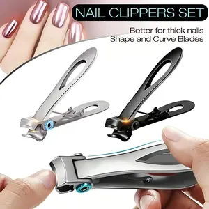 Stainless Heavy Professional Extra Large Toe Nail Clippers Wide Jaw Nail Clipper, Toenails Fingernails Clippers For Thick Nails