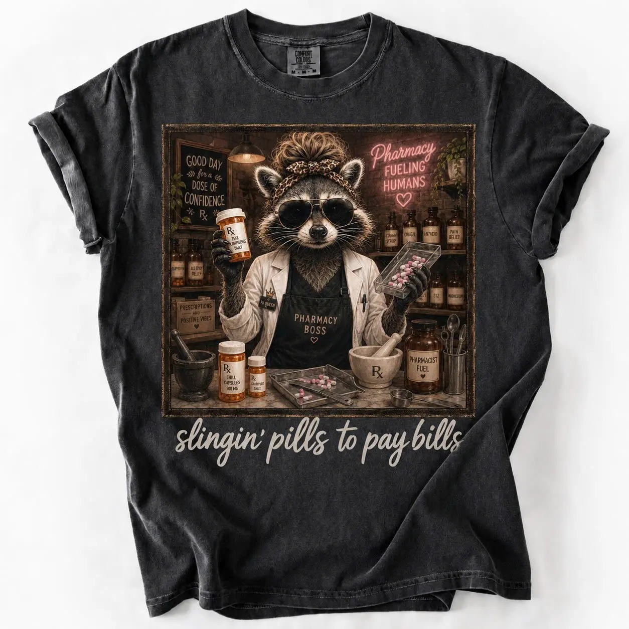 Slingin Pills To Pay The Bills Shirt, Funny Pharmacist Shirt, Pharmacy Tech Shirt, Pharmacy School Shirt,Nurse Life Shirt,Nursing School Tee