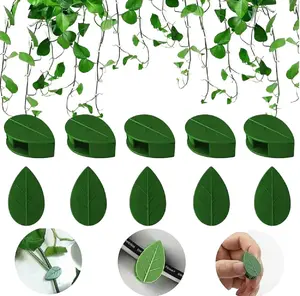 TIKA 30-Pack Self-Adhesive Plant Clips - Wall Climbing Hooks for Supporting Climbing Plants