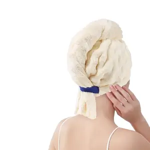 Towel Wrap for Wet Hair, Ultra Absorbent Quick Dry Hair Towel, Soft Anti-Frizz Hair Wrap for Women and Kids