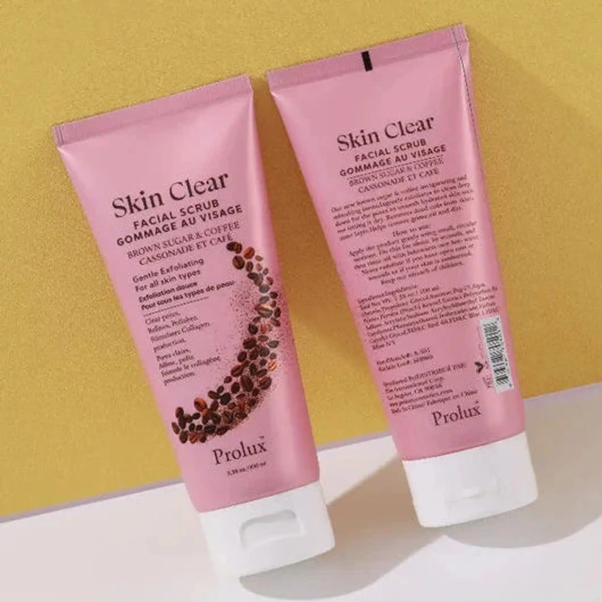 Prolux Skin Clear Brown Sugar & Coffee Facial Scrub