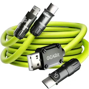 GearIt 65W Charger + 4-in-1 USB-C Hub Bundle