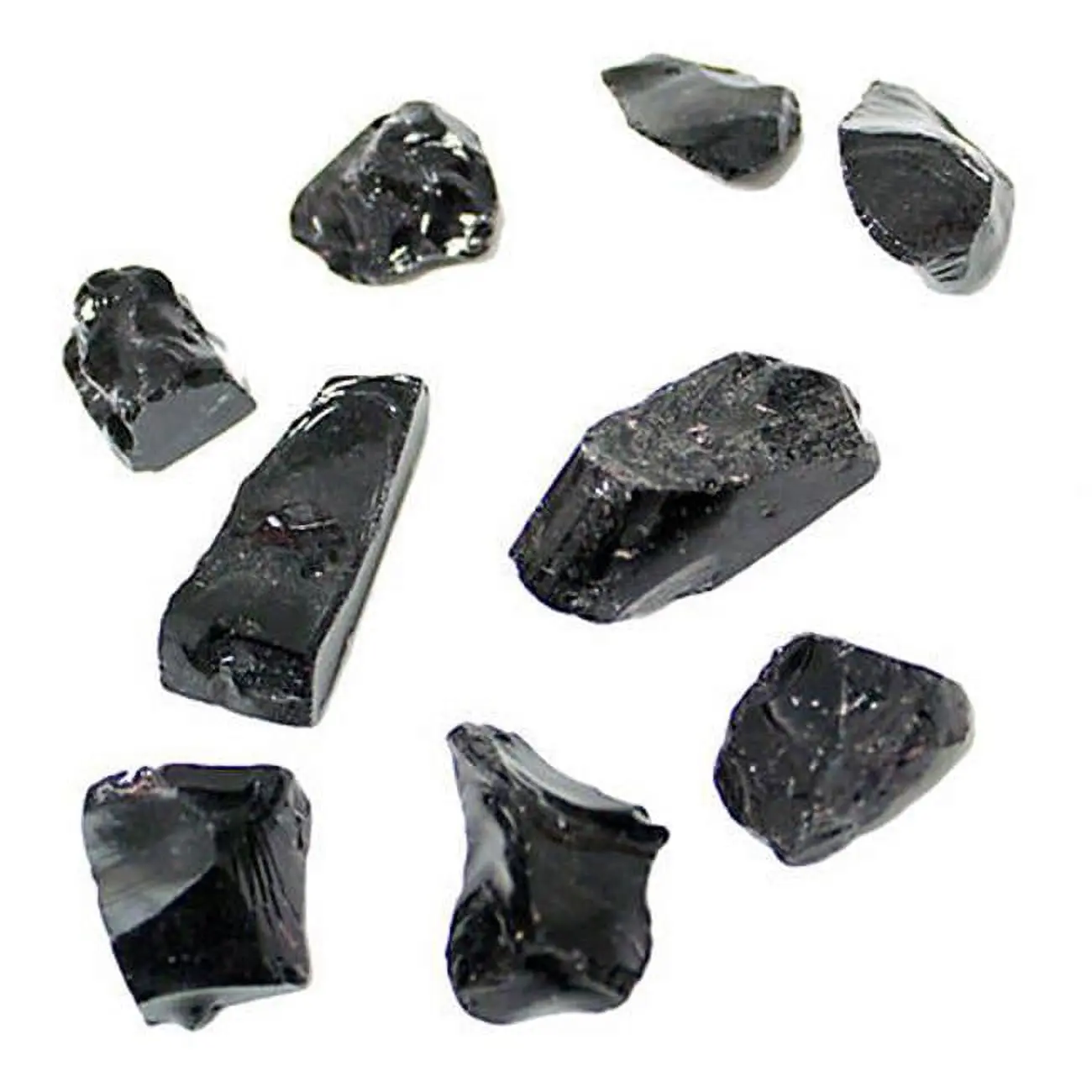 AZ Patio Heaters RGLASS-BLK Recycled Fire Pit Glass, Black