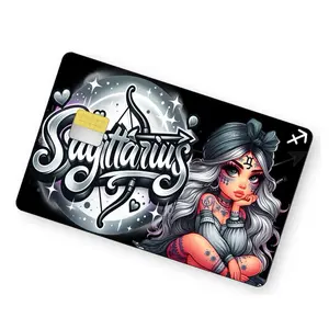 Sagittarius Credit Card Skin Zodiac Sign