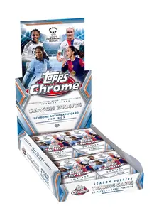 2024-25 Topps UEFA Chrome Women's Champion's League Hobby Box