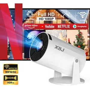 luma  projector XBJ Portable Mini 1080p WIFI Projector with Compact Design and High-Resolution Display for On-the-Go Entertainment  Supports WiFi 6 and BT 5.2, a perfect Christmas gift.