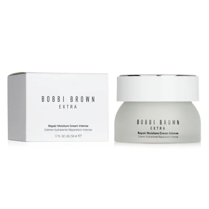 Bobbi Brown Extra Repair Moisture Cream Intense Facial Moisturizer with Olive, Shea & Glycerin, 50ml/1.7oz, Elastic Firming Facial Massage Cream