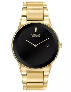 Citizen Men's Eco-Drive Axiom Gold-Tone Watch AU1062-56E