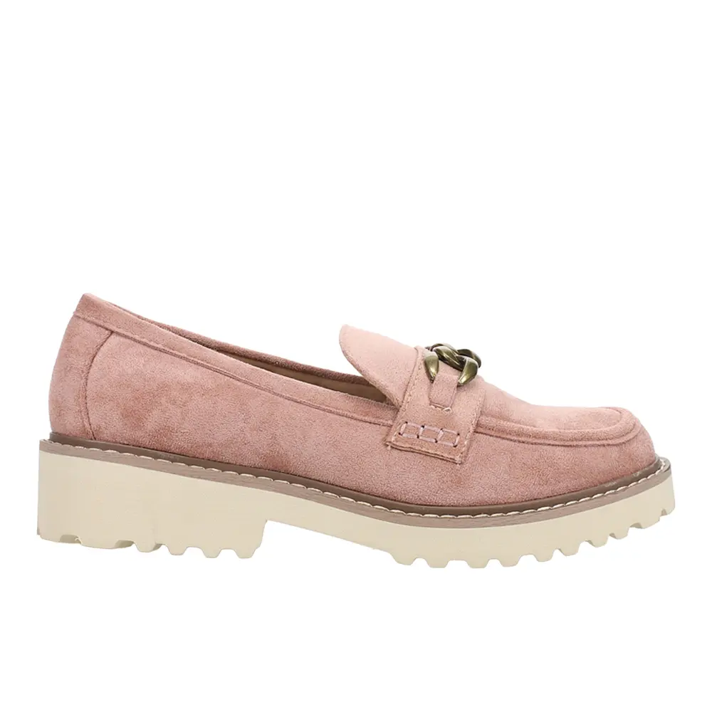 Corkys Womens Literally Lug Sole Slip On Loafers Casual - Pink