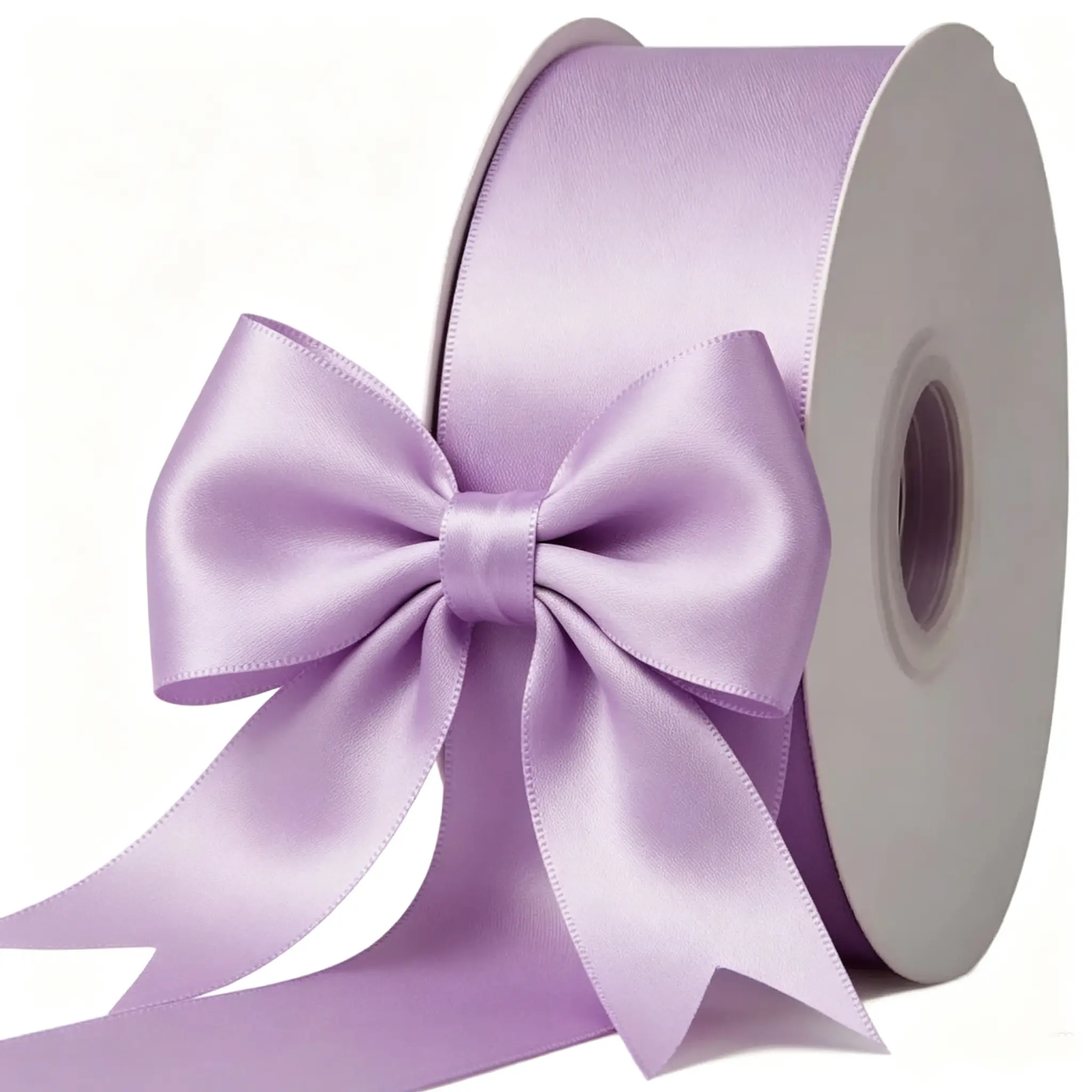 1.57 Inch 50 Yards Premium Silky Satin Ribbon, Rich Color, Smooth & Durable with Luxurious High‑End Shine, Anti‑Fraying, Multipurpose for Gift Wrapping, Florist Use, Wedding Bouquets, Bows, DIY Crafts, Party & Holiday Decorations