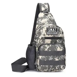 Small Hiking Daypack Sling Chest Bag Multifunctional Shoulder Messenger Crossbody Backpack Camping Pack