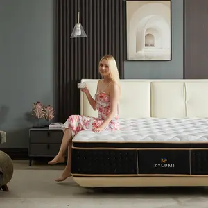 10/12/14 Hybrid Mattress with Lumbar Support eight sleep mattress kid teen adult queen size mattress cool mi independent pocket spring cool gel compressed mattress high density foam colchón memory foam bed in box underbed storage princess bed