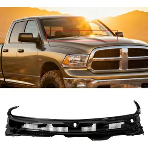 Windshield Wiper Cowl Compatible with 2009-2018 Dodge Ram 1500 2500 3500, 2019-2024 Ram 1500 Classic Windshield Cowl, Replacement OE 55112305AD 55112305AB 55112305AC