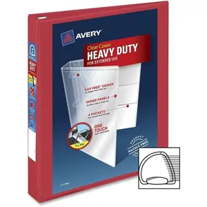 Avery Heavy-Duty EZD Ring Reference View Binders, Custom Binder for Office Stationery & Supplies Needs, Custom Binder Binders