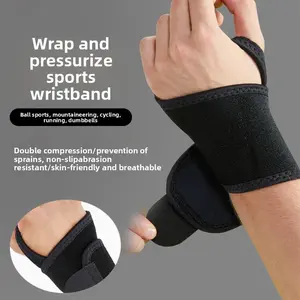 Single hole wrist wrap wrist guard outdoor sports wrist wrap wrist guard for men and women weightlifting fitness wrap wrist strap