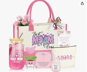 Gifts for Women Basket Set of 6, Mothers Day Birthday Gifts for Mom Grandma Sister Daughter