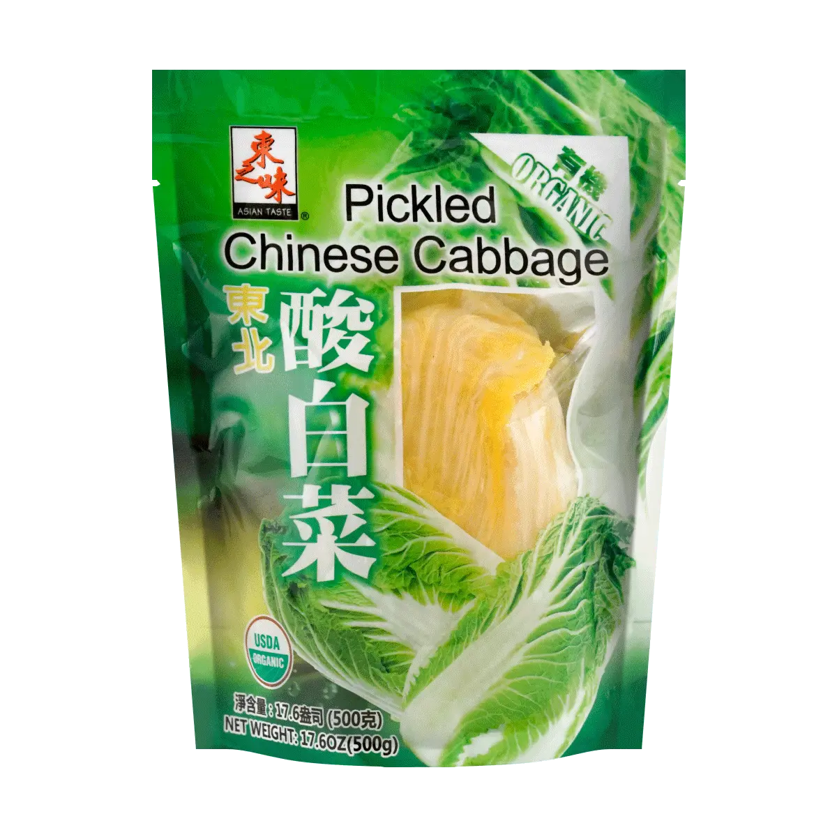 ASIAN TASTE Organic Pickled Cabbage 500g