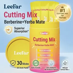 LeeFar Cutting Drink Mix -I Strawberry Acai Flavor - 30 Servings