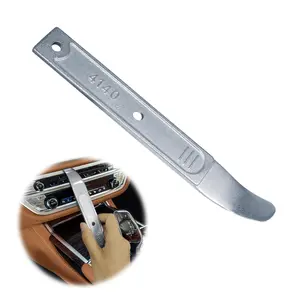 4140 Pry Bar Removal Tool, Pry Tool Pry Bar, Automotive Panel Removal Tool for Removing Auto Trim Interior, Demolishing Flooring and Roofing, Trim Removal Tool, Metal Pry Tool