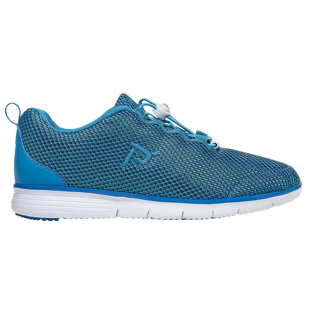 Propet Womens Travelfit Prestige Slip On Sneakers Shoes Casual - Black, Blue