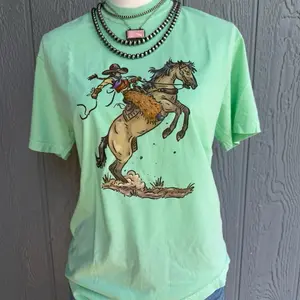 Rowdy buckskin comfort colors Tshirt Rowdy buckskin comfort colors Tshirt