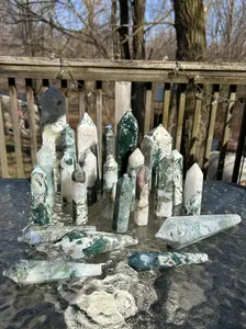 moss agate bundle