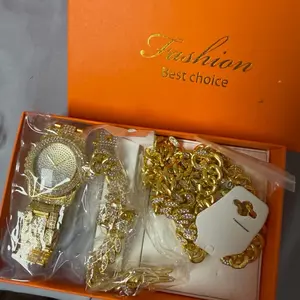 Watch, Necklace, and Bracelet Set