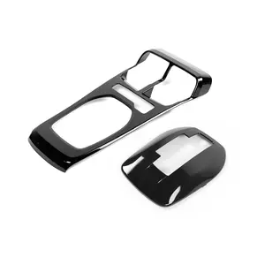 CheroCar Gear Shift Panel Frame Kit Cover Trim for Chevrolet Camaro 2010-2015, ABS Material, High-Quality Precision Design, Durable Coating, Easy Installation