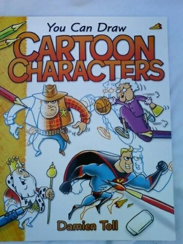 USED-You Can Draw Cartoon Characters by Dsmien Toll (Paperback)