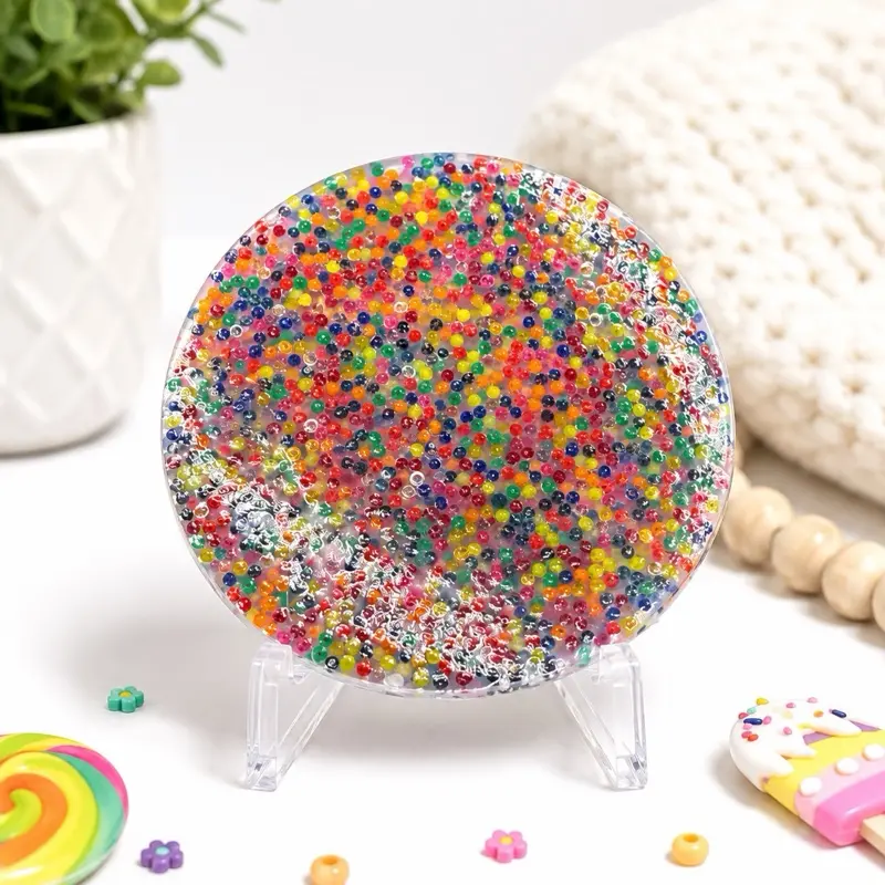 Water Beads Silicone Picky Fidget Toy - Skin Picking Tool for Stress Relief and Relaxation, ADHD & Anxiety Fidget, Skin Picking Tool for Relaxation