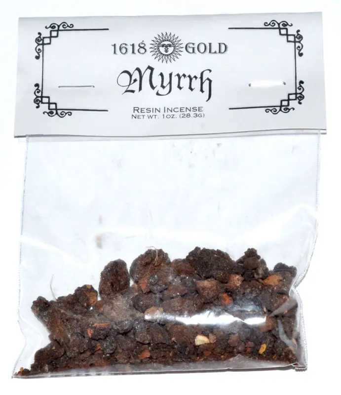 Myrrh Granular Resin Incense 1oz — Sacred Purification Ritual Resin