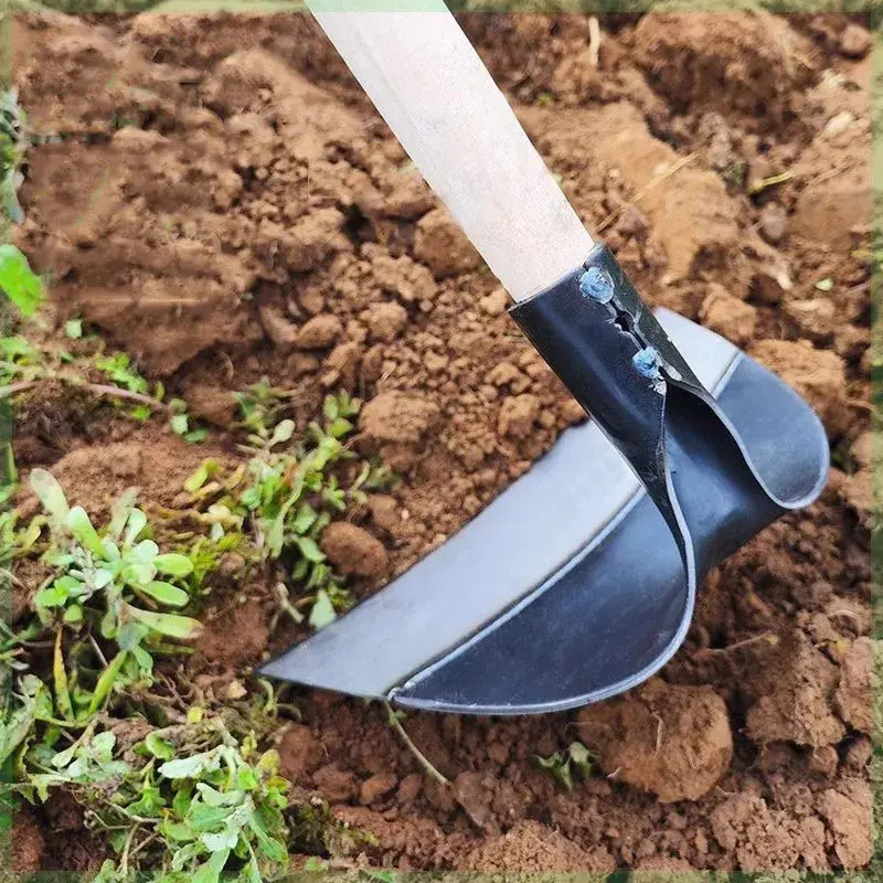 Weeding Hoe Gardening Rake Loosening Soil Artifact Planting Vegetable Farm Agriculture Tilling Tools Durable Gardening Tools Garden Supplies