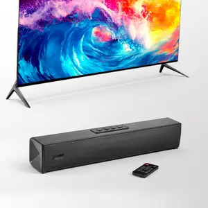 17-Inch 2.0 Channel Sound Bar For Smart TV And Projector, Bluetooth And AUX Connectivity, Remote Control, Easy Setup, 80W Compact Surround Sound System For PC Home Theater, Gaming, And Streaming