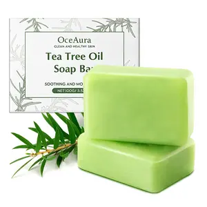 Antifungal Antibacterial Tea Tree Soap Body Cleanser: Antifungal Antibacterial Treatment for Face & Body Acne, Athlete's Foot, Tinea,